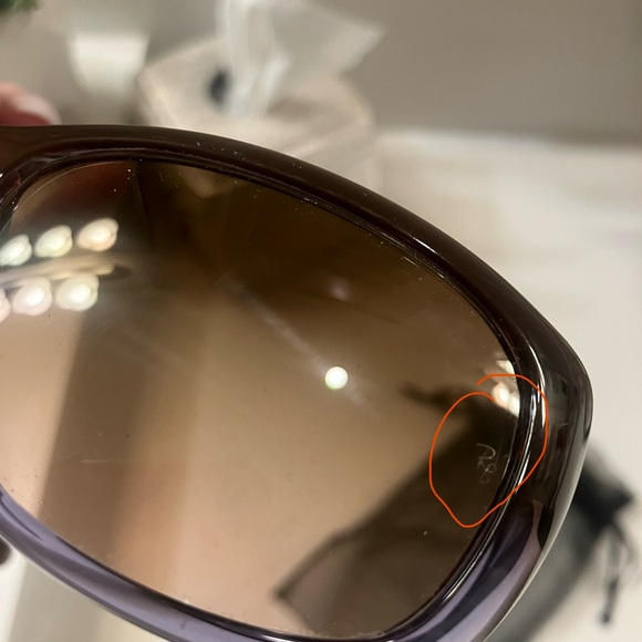 Women’s Ray-Ban Brown Sunglasses - Picture 7 of 8